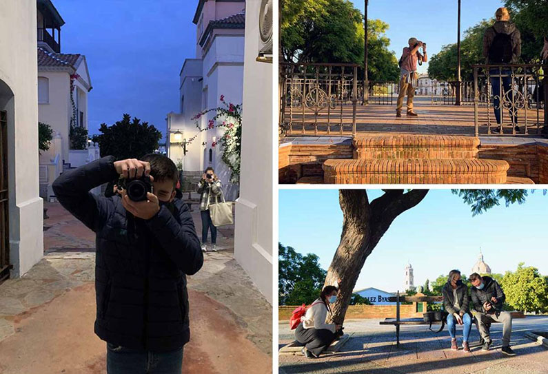 Práctica Fotográfica en Jerez con Alumnos de Fotografía